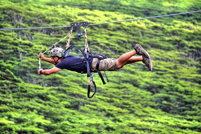 Koloa Zipline in Kauai - What can happen when weather changes the course