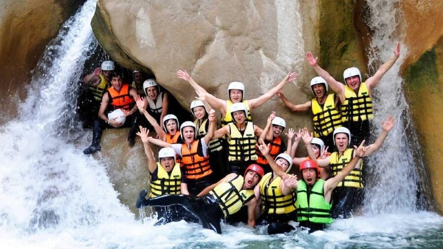 Köprülü Canyon Adventure, Rafting, Zipline, Canyoning 3 in 1 - Canyoning near Gutter Bridge and ancient ruins