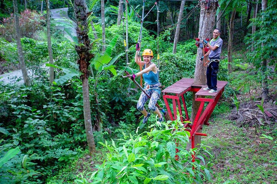 Krabi: Ultimate Zipline Games Challenge - Safety, height rules, and who should skip it