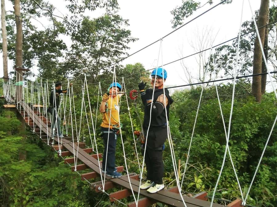 Krabi Zipline adventure - Krabi’s only sea-view treetop course