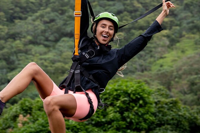 Kualoa Ranch - Zipline Tour - Fourteen cables, two bridges, and changing views