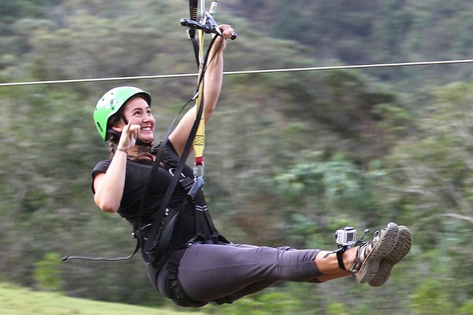 Kualoa Ranch - Zipline Tour - The short hikes are part of the tour