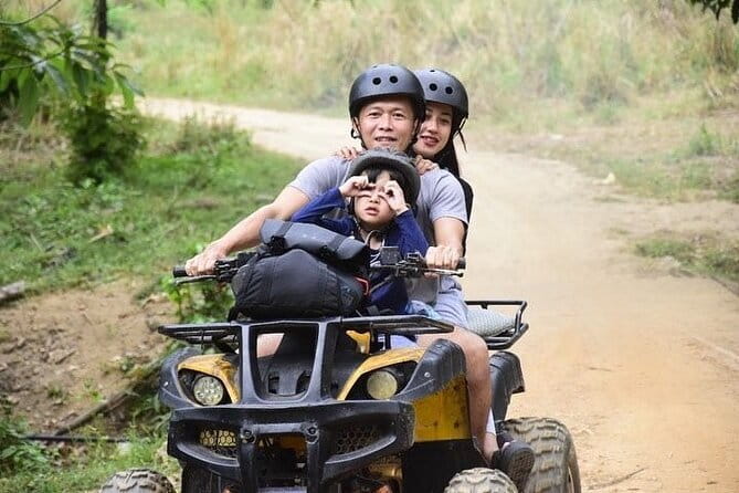 Langkawi ATV Adventure Ride with Ziplines And Waterfall - Riding through paddy fields and village roads