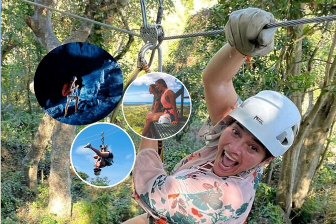 Largest Zipline in South Pacific & Cave Exploration Coral Coast - Flying Above Fiji’s Momi Mountains