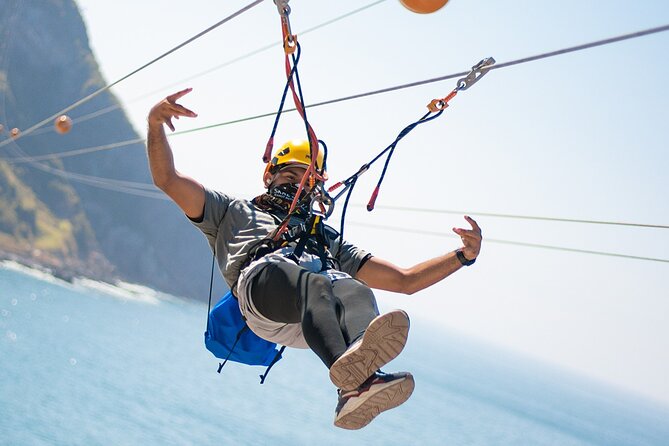 Lighthouse Zipline Adventure at Farolesa - Preparing for the 336-step finish