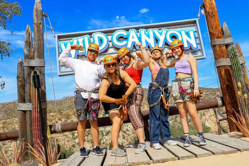 Los Cabos: Monster Zip Line at Wild Canyon - What the Four-Hour Schedule Looks Like