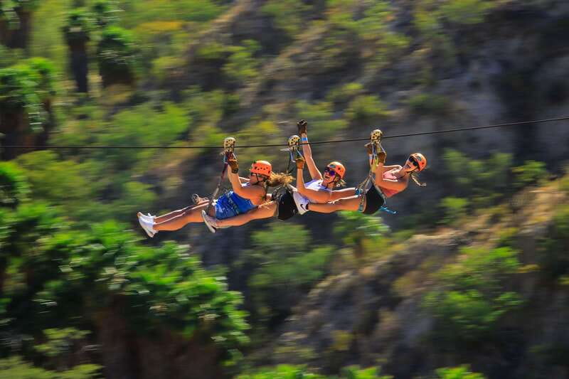 Los Cabos: Monster Zip Line at Wild Canyon - A Rocky Walk Between the Rides