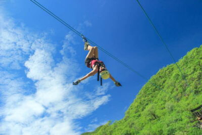 Zip Lines and UTVs with Mexican Lunch and Drinks