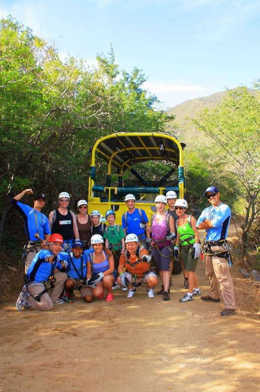 Los Cabos: Zip Lines and UTVs with Mexican Lunch and Drinks - Quesadillas, salad, and a useful cooldown