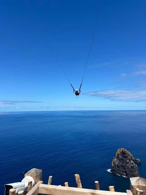 Madeira Adrenaline 4x4 Tour: Zipline, Giant Swing and Seixal - A half-day that changes gear often