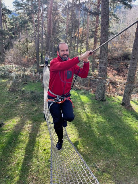 Madrid: Zip line circuits high in the trees - Why the biosphere reserve setting changes the experience