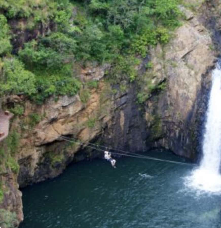 Magoebaskloof Adventures: 2H Canopy Tour - The walk to the pickup point