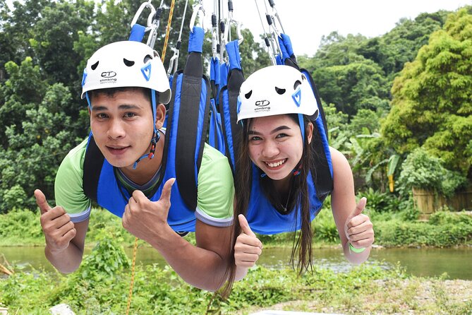 Mainland ZipLine Experience in Boracay - What you see from the cable