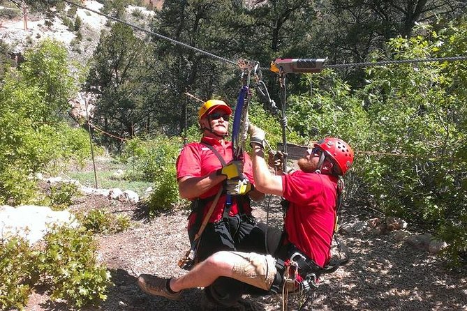 Manitou Springs Colo-Rad Zipline Tour - Guides who keep nerves under control