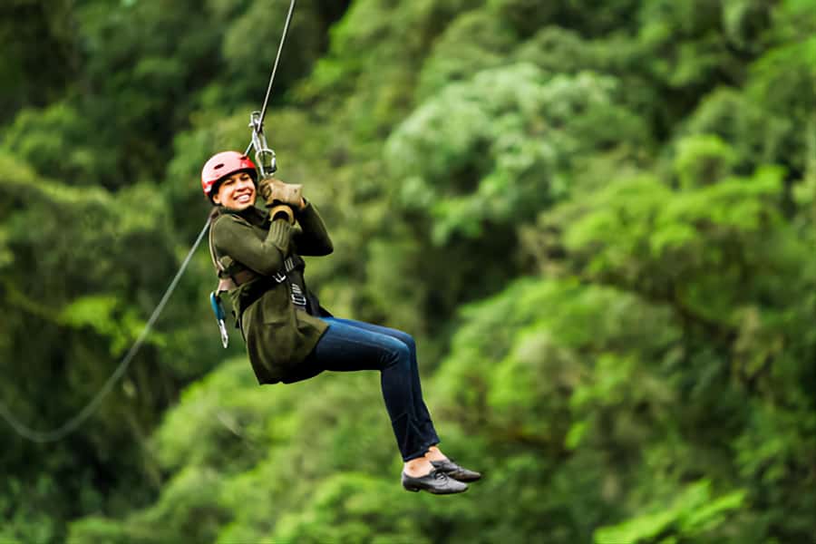 Marrakech: Zip Line in Atlas Mountains & Berber Villages - Four zip lines over pine forest and villages