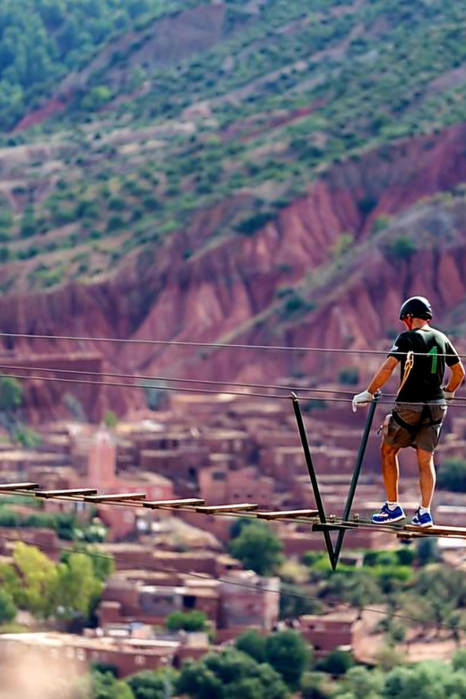 Marrakech: Zipline and Breakfast in the Atlas Mountains - Which guide language and support can you expect?