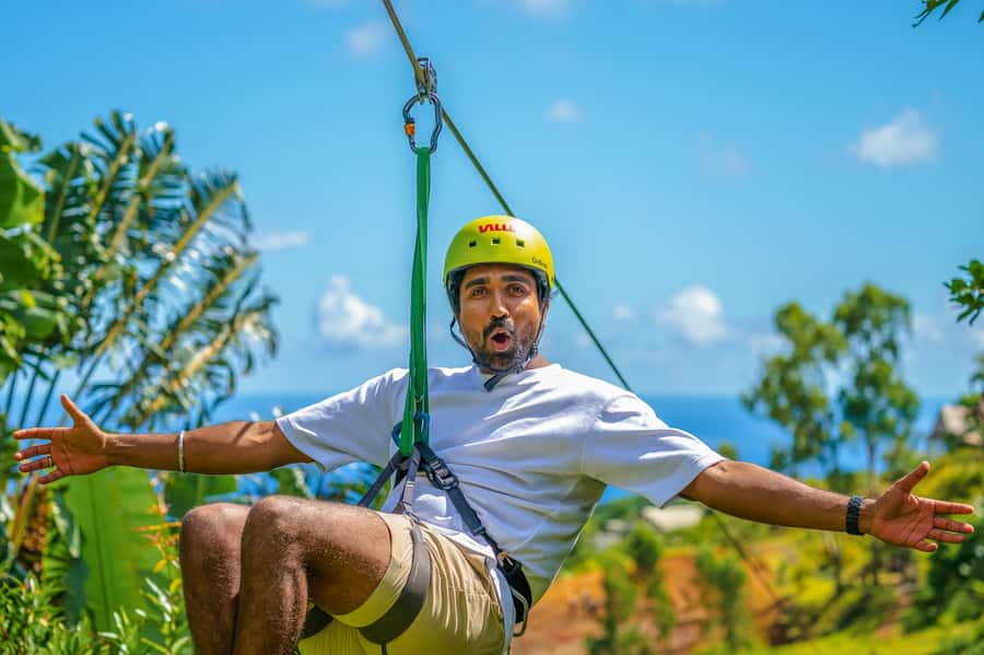 Mauritius: Vallé Advenature Park - Adventure Tour Zipline - Why the seated harness matters