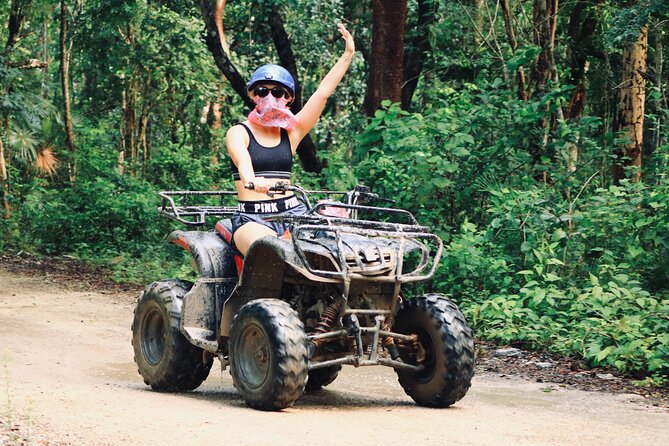 Maya Adrenaline Tulum: Cenote + 5 Ziplining + ATV Adventure - What to pack for comfort and safety