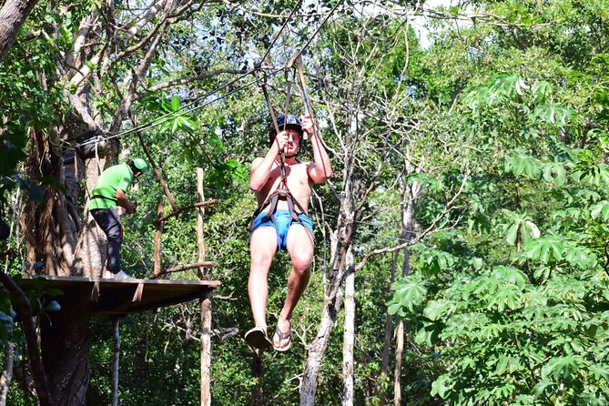 Maya ATV with Cenote and Zipline from Tulum - Ziplines Through the Treetops