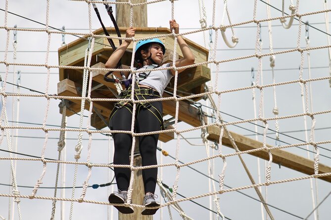 Minnesota's Ultimate High Ropes Course - Ground School: the part that makes the height manageable
