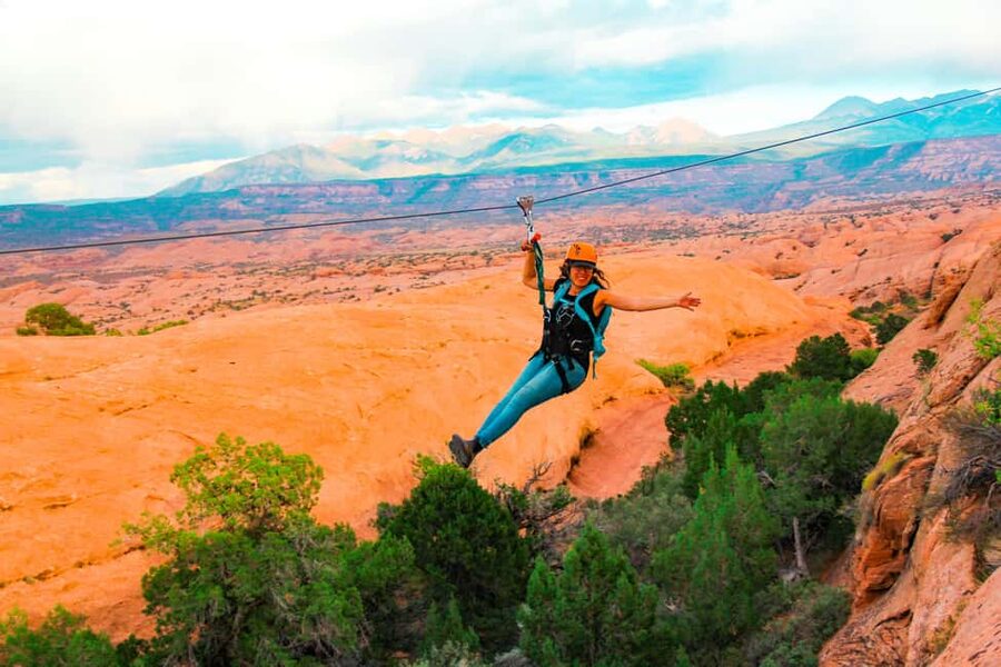 Moab: Zip Line Adventure - The 20-minute UTV ride sets the tone