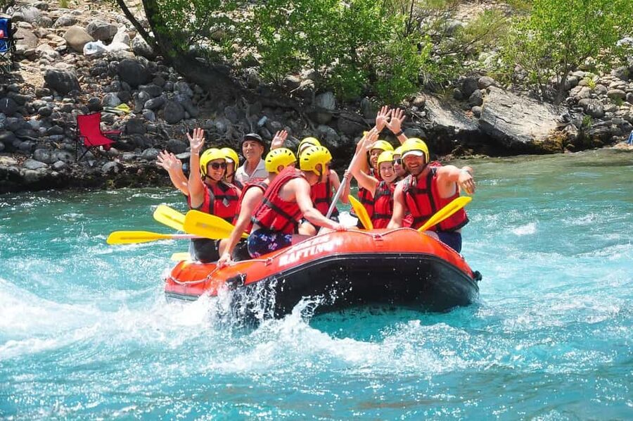 Monster Truck Adventure, Buggy, Rafting & Zipline + Lunch - Zipline views and a choice about participation