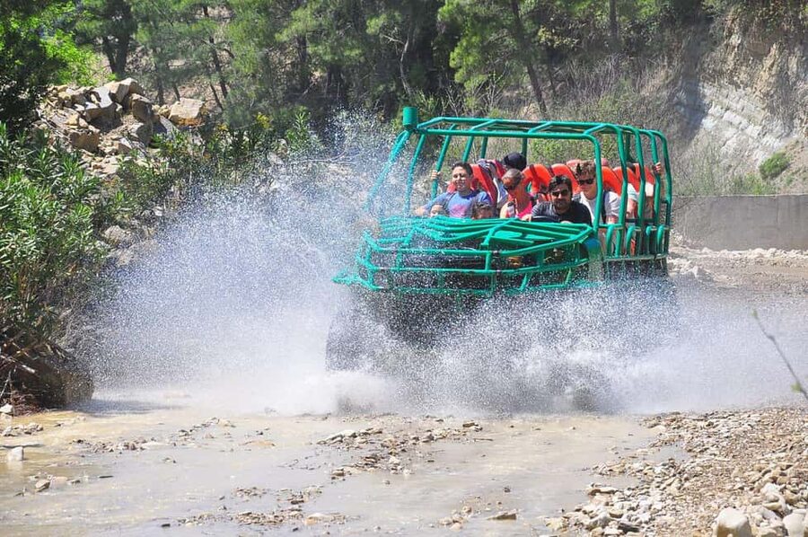 Monster Truck Adventure, Buggy, Rafting & Zipline + Lunch - The ride from Antalya’s resort belt