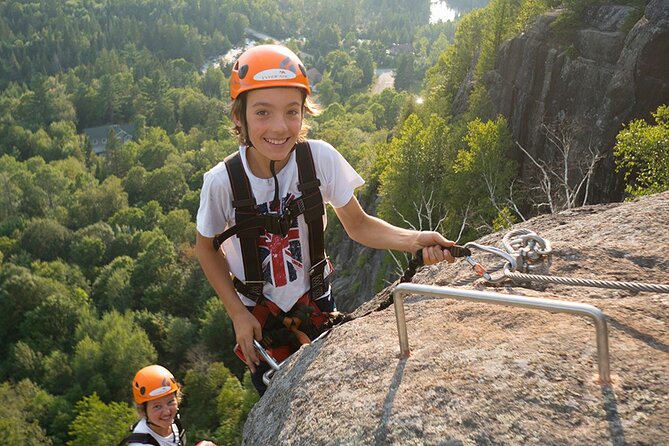 Mont-Catherine Ziplines and Via Ferrata - The view from the top
