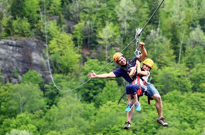 Mont-Catherine Ziplines and Via Ferrata - What the $93.84 price includes