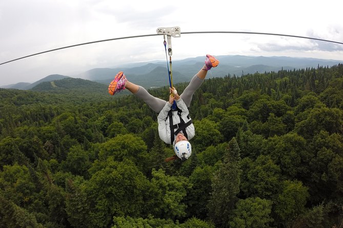 Mont Tremblant Guided Zipline Tour - Starting at Centre Aventure in the pedestrian village