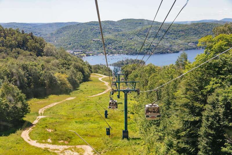 Mont Tremblant: Summit Zip-Lining Tour with 5 Zip Lines - The views are the real reward