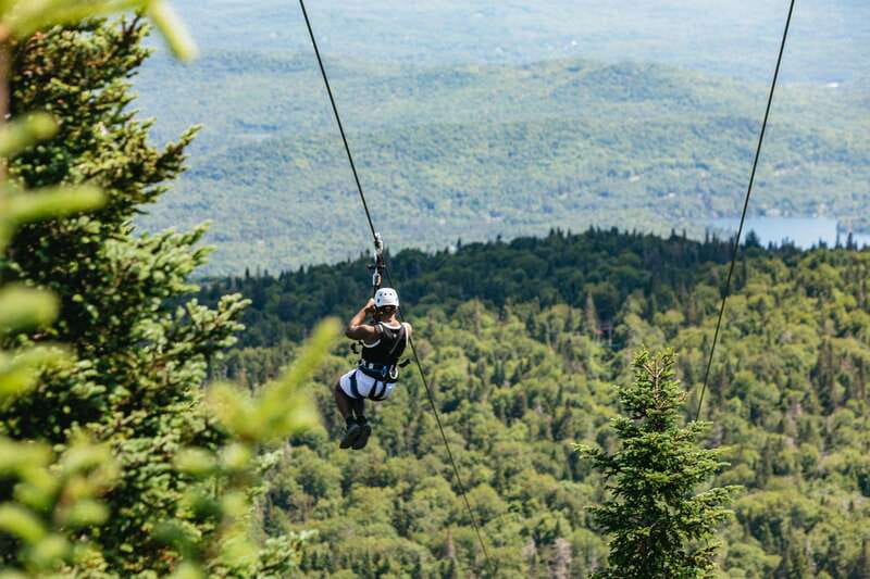 Mont Tremblant: Summit Zip-Lining Tour with 5 Zip Lines - What to wear and how hard it feels