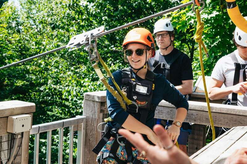 Mont Tremblant: Summit Zip-Lining Tour with 5 Zip Lines - Five lines, five different moments