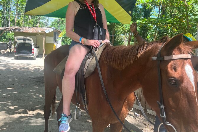 Montego Bay Adventure Day: ATV, Zip-lining & Horseback Riding Fun - Ziplining above Jamaica’s trees
