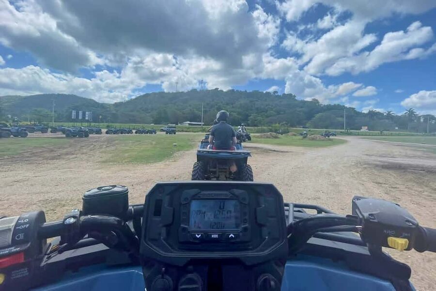 Montego Bay: Day Trip with Zipline, ATV, and Horseback Ride - Taking the ATV into Jamaica’s backyard