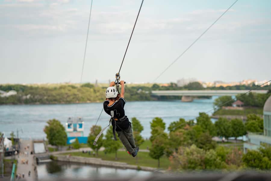 Montreal Old Port: Urban Zipline Ticket - A quick flight above Montreal’s Old Port