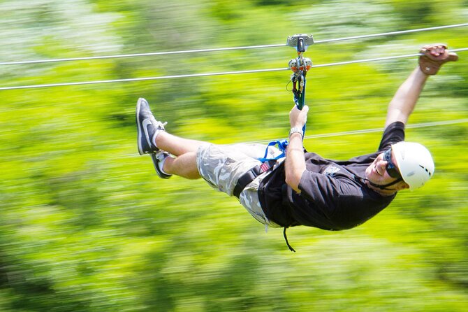 Mountain Zipline Half Day Adventure from Punta Cana - Getting ready at the eco-zipline base
