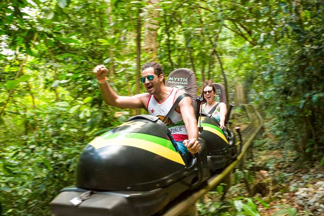 Mystic Mountain Bobsled-Raggamuffin, Zipline, & ATV - The bobsled delivers the first real rush