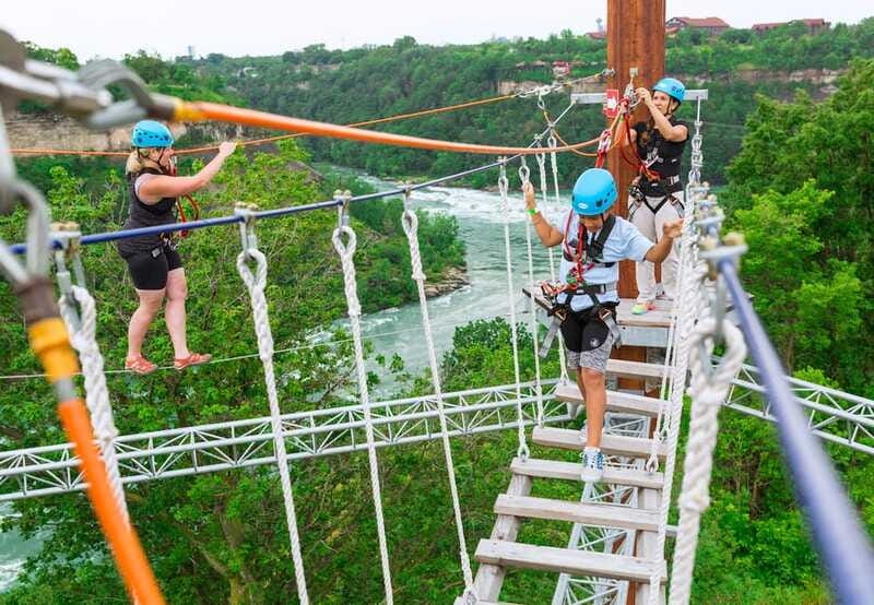 Niagara Falls, Canada: Whirlpool Adventure Ropes Course - Is this a good family activity?