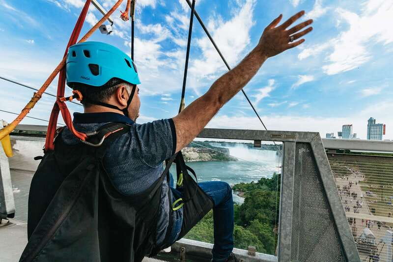 Niagara Falls, Canada: Zipline to The Falls - The best part is the view in motion