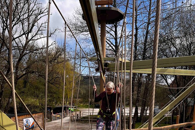 North Devon: SkyTrail High Ropes Course - What the North Devon SkyTrail actually involves