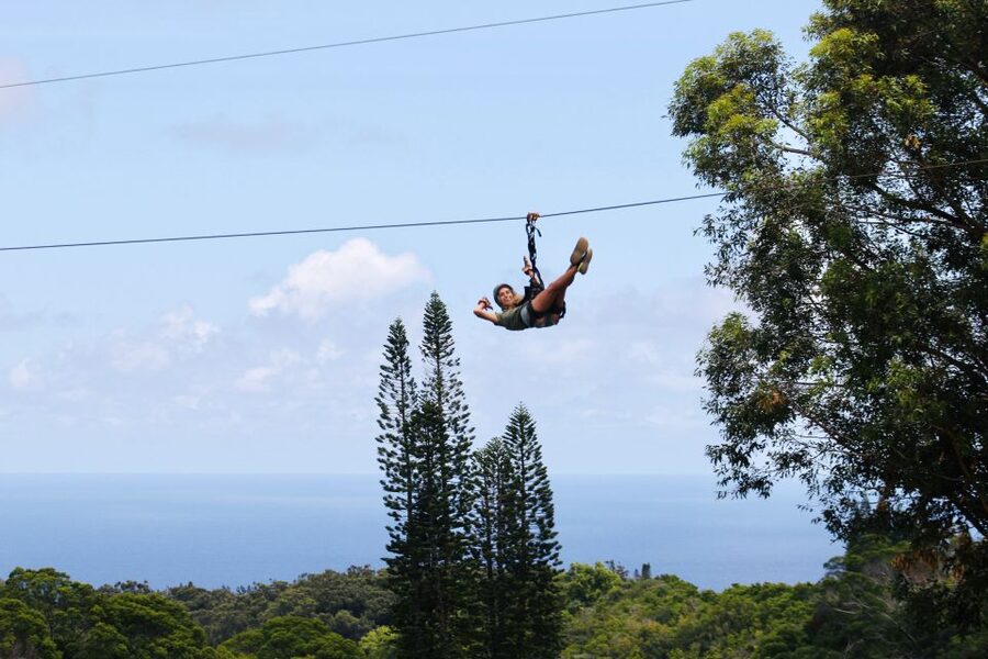 North Maui: 7 Line Zipline Adventure with Ocean Views - Key points at a glance