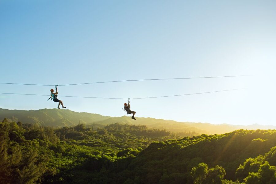 Oahu: North Shore Zip Line Adventure with ATV and Farm Tour - Starting with an ATV ride through Keana Farms