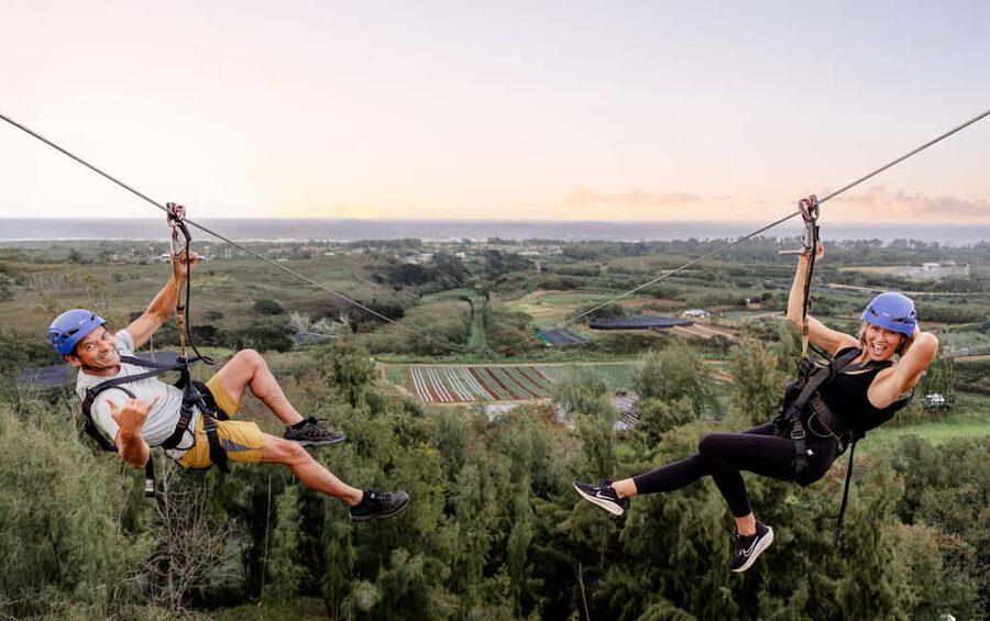 Oahu: North Shore Zip Line Adventure with ATV and Farm Tour - What the views are really like