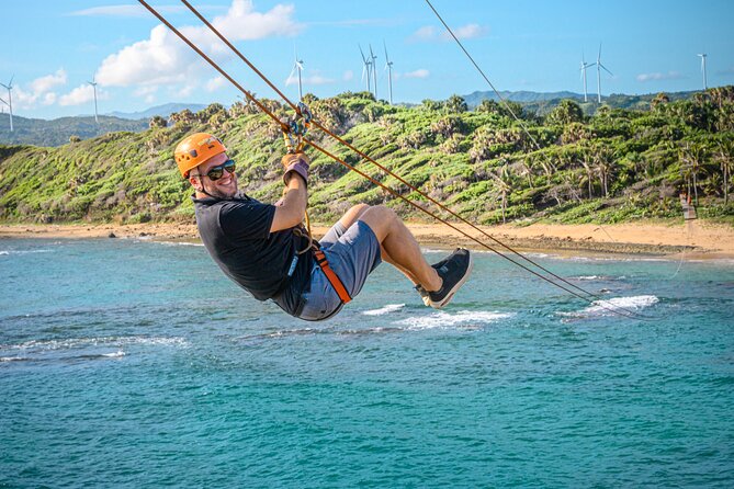 Ocean Zipline Adventure in Puerto Plata at Coconut Cove Beach - Safety rules and physical demands