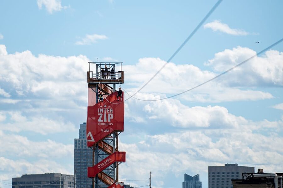 Ottawa: River Zipline Adventure - Starting at Zibi on the Gatineau side