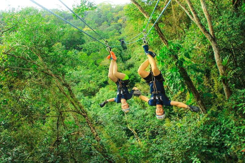 Outdoor Zipline Adventure - A seven-hour route from coast to mountain