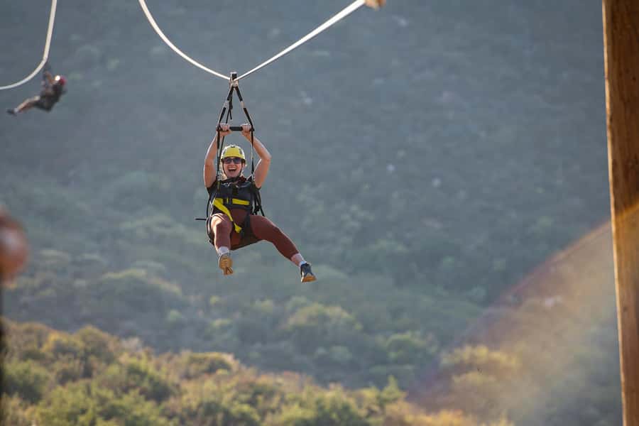 Pauma Valley: Ziplining Tour - Side-by-side lines make it social