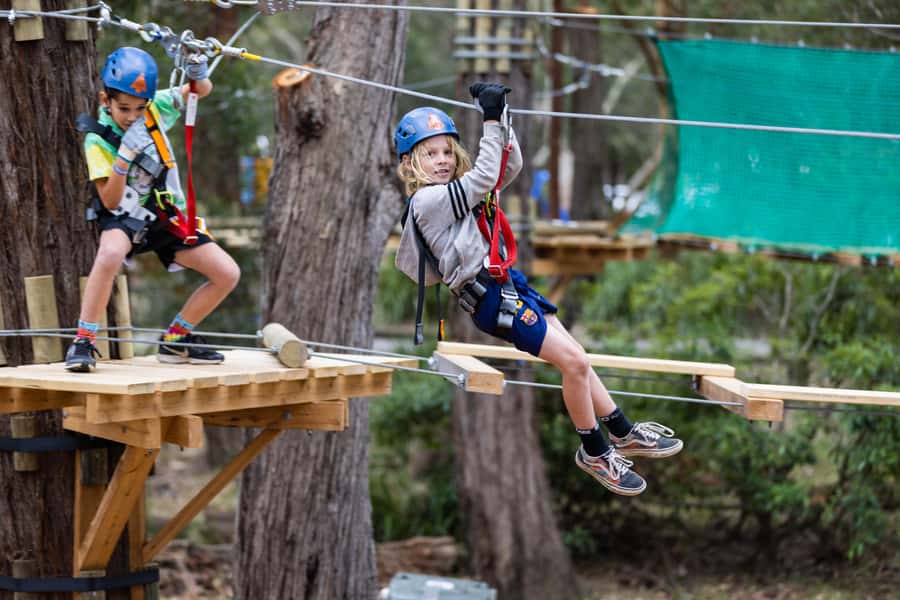 Pennant Hills: Junior Tree Ropes Course - Key points for parents