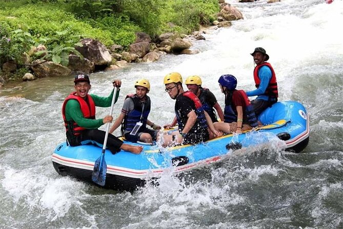 Phang Nga Tour with White Water Rafting and Zipline - Safety briefing and rafting training